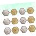 KOMBIUDA Wedding Stuff 12pcs Sugar Container Candy Container Hexagon Candy Holders Candy Box Candy Stand Western Style - Buy Online on SooperMarket.com
