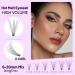 Bodermincer 240 Bundles D Curl 10D 0.1mm Individual Eyelash Extensions - Natural Cluster Lashes (8mm) for International Shipping - Buy Online on SooperMarket.com