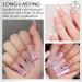 Saviland Builder Nail Gel Set - Clear Hard Gel for Nail Extension, Builder Base & Strengthener Gel - Nail Art Manicure Kit with 100pcs Forms & Acrylic Brush - Buy Online on SooperMarket.com