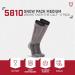 FoxRiver Snow Pack Over the Calf Merino Wool Skiing Socks 2 Pack - Black (Size 9-11.5) - Buy Online on SooperMarket.com