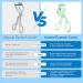Rechargeable Heated Eyelash Curler - Quick Easy & Natural Curls | Handheld Electric Rizador de Pesta as (Blue) | Long-Lasting Makeup Solution - Buy Online on SooperMarket.com