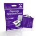 100 Toilet Seat Covers Disposable  XL Flushable Toilet Seat Covers for Kids, Toddlers and Adults Use for Travel, Potty Training, Airplane, Public Bathroom, Road Trips and More. (100 Pack)