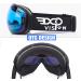EXP VISION Snowboard Ski Goggles - Anti Fog OTG Winter Snow Goggles Blue - Buy Online on SooperMarket.com