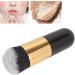 Verdant Touch Foundation Makeup Brush Foundation Makeup Brush Professional Liquid Blending Powder Blush Cosmetic Brush Portable Daily Makeup Black Gold - Buy Online on SooperMarket.com