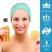 Whaline Spa Facial Headband Make Up Wrap Head Terry Cloth Headband Adjustable Towel for Face Washing Shower Facial Cover 3 Pieces (Blue Green Yellow) - Buy Online on SooperMarket.com