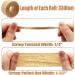 Anvin 2 Rolls Natural Raffia Paper Ribbon Matte Twine Raffia Ribbon Paper Decorative String for Festival Gift Wrapping  Crafts and DIY 1/4 Wide by 330 Feet Each Roll (Natural Color) - Buy Online on SooperMarket.com