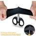 Black Nitrile Gloves 4 Mil, Latex & Powder Free - 100 Pcs Large Cleaning Gloves - Buy Online on SooperMarket.com