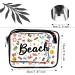 Makeup Organiser Make Up Bag: Clear PVC Travel Makeup Bag - Bag Portable Printed Cosmetic Bags for Women Girls - - Easy Clean Lightweight Perfect for Toiletries Cosmetics (C) - Buy Online on SooperMarket.com