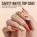 TOMICCA 15ML No Wipe Matte Gel Top Coat - Long Lasting DIY Nail Salon Finish - Buy Online on SooperMarket.com