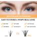 50D-0.07D-13mm Cluster Lashes - DIY Eyelash Extensions at Home - 280 Clusters False Eyelash - Individual Lashes Extensions - B&Q LASH - Buy Online on SooperMarket.com