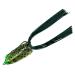 BOOYAH Pad Crasher Topwater Bass Fishing Hollow Body Frog Lure with Weedless Hooks Bullfrog