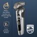 Philips Shaver Series 9000 Prestige SP9885/35 - Wet/Dry Electric Shaver, SkinIQ Technology, Beard Styler, Nose Trimmer, Qi Charging - Bright Chrome - Buy Online on SooperMarket.com