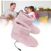 Comforting Heated Foot Warmer - USB Electric Plush Heat Shoes in Pink for Cozy Winter Relaxation - Buy Online on SooperMarket.com