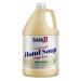 Sanit Silky Clean Antibacterial Liquid Gel Hand Soap Refill - Advanced Formula with Coconut Oil and Aloe Vera - All-Natural Moisturizing Hand Wash - Made in USA  Hawaii Tropical  1 Gallon 128 Fl Oz (Pack of 1) Hawaii Tro...
