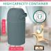 Magic Baby Diaper Pail Patented Odor-Stop System Use Any Garbage Bag One Hand Free Lever 4 Rolls of Bag incld. (Sage) - Buy Online on SooperMarket.com