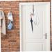 CHILDWEET Metal Door Hanger 2pcs Door Hook Towel Rack Towels Coats Scarf Hook Over Door Towel Hanger Organizer Kitchen Utensils - Buy Online on SooperMarket.com