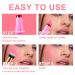 2PCS Cooling Water Jelly Lip Tint & Blush - 3-in-1 Cheek & Lip Makeup - Chill Poppy Pink Stain Gloss - Buy Online on SooperMarket.com
