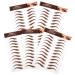 HAPINARY 5 Sheets eyebrow sticker sticker eye makeup supplies makeup eyebrow