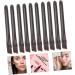 Gogogmee 10 Pcs Eye Shadow Brush Cosmetic Makeup Applicator Lip Applicator Brow Brush Stainless Steel Black - Buy Online on SooperMarket.com