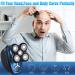 Bald Men's 5-in-1 Electric Head Shaver - Cordless Waterproof Wet/Dry Razor for Face and Head Shaving - USB Rechargeable 2022 Model - Buy Online on SooperMarket.com