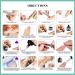 Morovan Poly Gel Nail Kit with 48W LED Lamp and Glitter Prep - Extension Gel, Primer, & Nail Art Supplies - Buy Online on SooperMarket.com