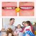 Natural Shade Fake Teeth Veneers Set for Upper and Lower Jaw 6pcs Cosmetic Dentures for Christmas and Daily Use - Buy Online on SooperMarket.com