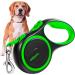 Edipets dog leash extendable inserable 3 5 and 8 meters flexible band for legal and walks dog leash rolleine flexileine retractable (green 5 meters 50kg) green 5m to 50kg
