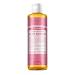 Dr Bronner's 18-in-1 Cherry Blossom Pure-Castile Liquid Soap Made with Organic Oils Used for Face Body Hair Laundry Pets and Dishes Certified Fair Trade & Vegan Friendly 240ml Recycled Bottle Cherry Blosson 240ml