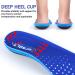 TOPSOLE Orthotic Insoles - Plantar Fasciitis Arch Support for Men and Women - UK-7-26cm Blue Color - Buy Online on SooperMarket.com