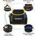 Disc Golf Set with Bag - 12-Piece Flying Discs for Beginners | Portable Backpack Holds 28+ Discs | Yellow - Buy Online on SooperMarket.com