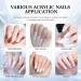 Saviland White Acrylic Powder - 150g/5.29OZ | Professional Nail Art | Large Capacity for Acrylic Nails | 3D Flowers & Nail Extension - Buy Online on SooperMarket.com