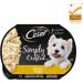 Cesar Simply Crafted Wet Dog Food Chicken Flavour 37g Pack of 10 & Simply Crafted Wet Dog Food Chicken Carrots & Green Beans - Chicken Sweet Potato Apple Barley & Spinach 8x37g Variety Pack - Buy Online on SooperMarket.com