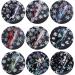 Snowflake Nail Foil Transfer Stickers - Christmas Nail Art Supplies for Festive Manicure - 10 Sheets - Buy Online on SooperMarket.com