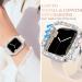 4 Pack Goton for Apple Watch Series 6 5 4 SE 40mm Bumper Bling Case Women Glitter Diamond Rhinestone Protector Cover for iWatch Accessories 40mm Clear Silver Black Rose Gold Clear+Silver+Black+Rose Gold(No Glass) 40mm - Buy Online on SooperMarket.com