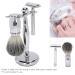 3PC Professional Razor Set - Manual Razor & Alloy Holder | Premium Shaving Essentials for Men - Buy Online on SooperMarket.com