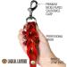 Logical Leather 6FT Braided Dog Leash - Heavy Duty Full Grain Leather Lead in Red - Buy Online on SooperMarket.com