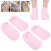 4 pieces of gel socks moisturizing gel socks essential oil gel socks Beauty Salon Moisturizing Anti Crack Foot care socks for dry cracked feet