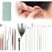 Green Spiral Ear Wax Removal Tool Set | Double Ended Ear Pick & Scoop Spoon | Ear Care Supplies - Buy Online on SooperMarket.com