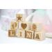 Personalized Baby Gift Ideas | Engraved Wooden Toys & Name Decorations - Joyful Newborn Gifts from Woodenziac - Buy Online on SooperMarket.com