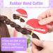 2012-Part Elastic Hair Strap Set - 2000 Mini Hair Gums with Organizer Box | Soft Colorful Hair Ties for Little Girls - Buy Online on SooperMarket.com