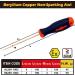 WEDO Non-Sparking Awl - Sewing, Scratch, Leather Punch Tool - DIN Standard Certified - Beryllium Copper - 3mm Diameter - 4 Blade Length - 1pc - Buy Online on SooperMarket.com
