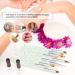 Anself 10-Part Nail Art Brush Set - Premium Painting & Drawing Pens for UV Gel & Acrylic Designs - Nail Art Essentials - Buy Online on SooperMarket.com