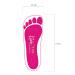 200 Pairs Pink Spray Tan Feet Pads Protectors - Ideal for Sunless Tanning | International Shipping - Buy Online on SooperMarket.com