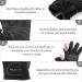 Palmyth Neoprene Fishing Gloves - 2 Cut Fingers, Flexible, Great for Photography, Fly Fishing, Ice Fishing - Black (Medium) - Men and Women - Buy Online on SooperMarket.com