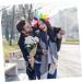 Gadpiparty Sun Flower Headband Lovers Props Make up Colorful Non-woven Plastic Colorful 28X13CM - Buy Online on SooperMarket.com