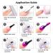 RARJSM Color Changing Gel Nail Polish 15ML - Dark to Bright Purple UV Thermal Gel for Nail Art Soak Off DIY Manicure - Buy Online on SooperMarket.com