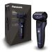 Panasonic ES-LV67 5-Blade Wet & Dry Electric Shaver For Men Rechargeable Responsive Beard Sensor Multi-Flex 16D Head(Navy and Black) ( UK 2pin Bathroom Plug) 5 blade shaver