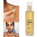 Long Lasting Gold Body Glitter Oil - Highlight Liquid for Face Legs & Arms | Shop Now - Buy Online on SooperMarket.com