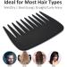 Professional Anti Static Wide Tooth Detangling Comb - Salon Quality Afro Comb for Men and Women - Buy Online on SooperMarket.com
