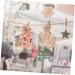 KOMBIUDA 24pcs Countdown Candy Bag Burlap Bags 24 Days Christmas Advent Bags Christmas Candy Bag Wreath - Buy Online on SooperMarket.com